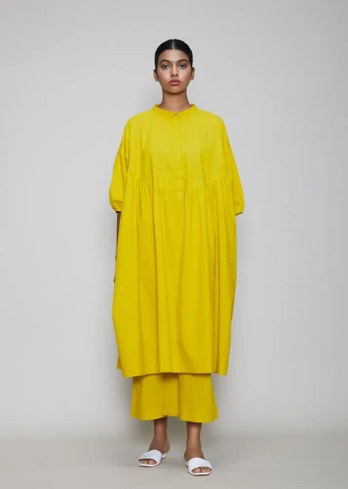 Acra Tunic Dress Yellow