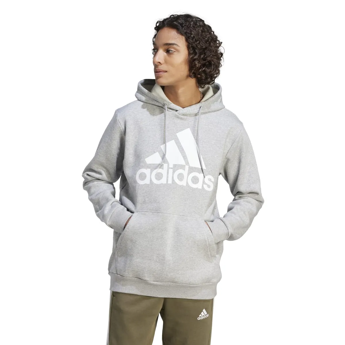 adidas Men's Essentials Fleece Big Logo Hoodie (Tall)