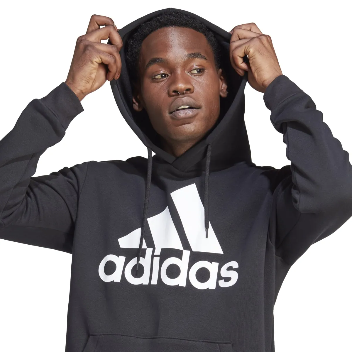 adidas Men's Essentials Fleece Big Logo Hoodie (Tall)