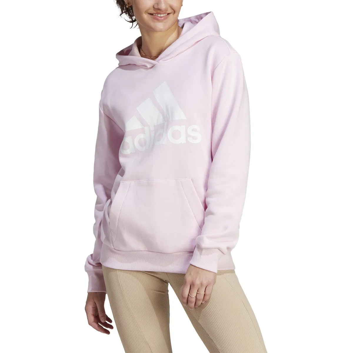 adidas Women's Oversized Big Logo Hoodie