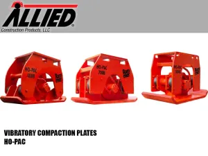 ALLIED vibratory compactors for mini excavators (3000-30000 lbs machines) (Copy)