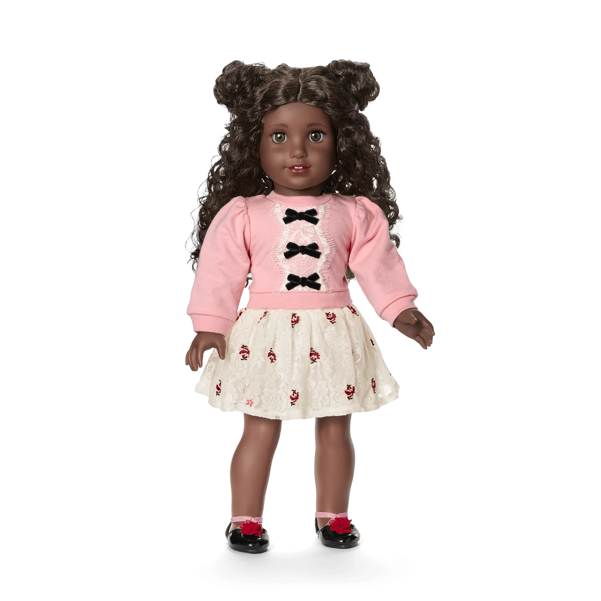 American Girl® x Janie and Jack Holiday Rose Skirt & Top Outfit for 18-inch Dolls