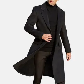 Antonios Extra Long Coat Men