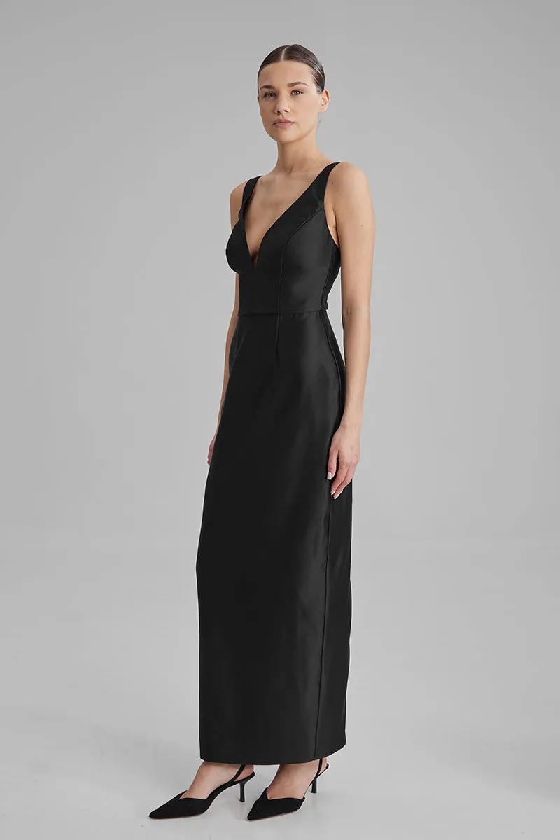 AVA BLACK MAXI DRESS