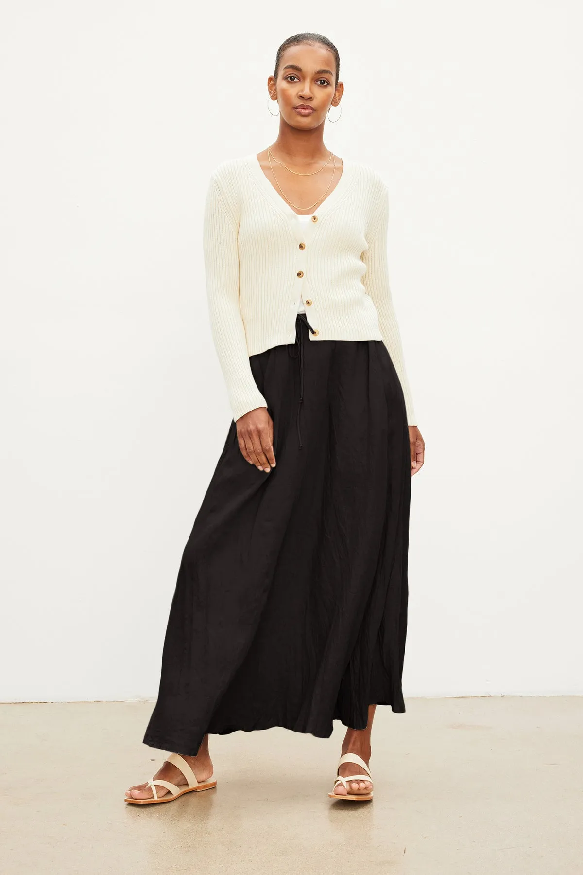 BAILEY LINEN MAXI SKIRT