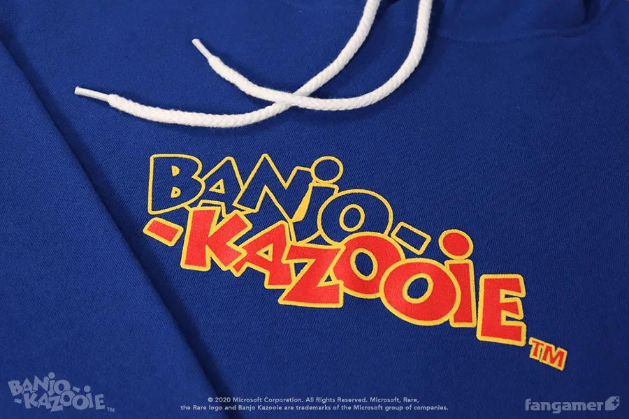 Banjo-Kazooie Puffy-Print Pullover Hoodie