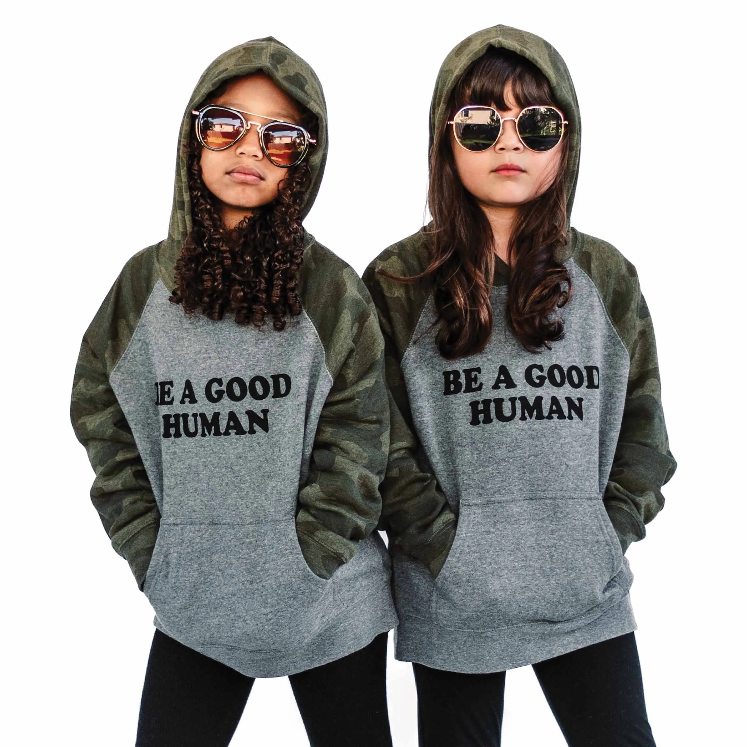 Be a Good Human Pullover Hoodie