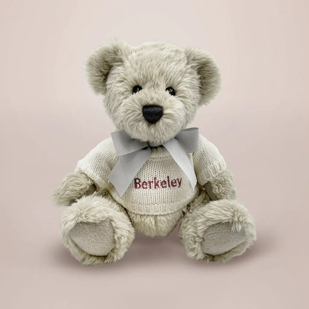 Berkeley Bear’s Personalised Christmas Bathrobe Set, Red