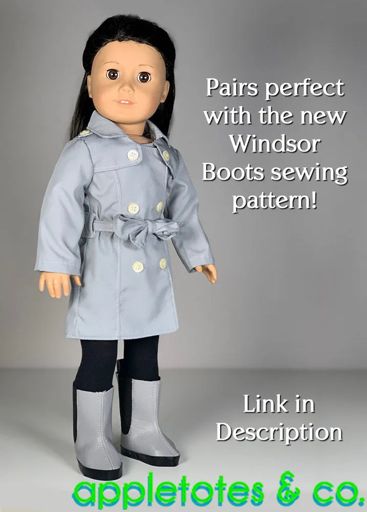 Berkshire Coat Sewing Pattern 18 Inch Dolls