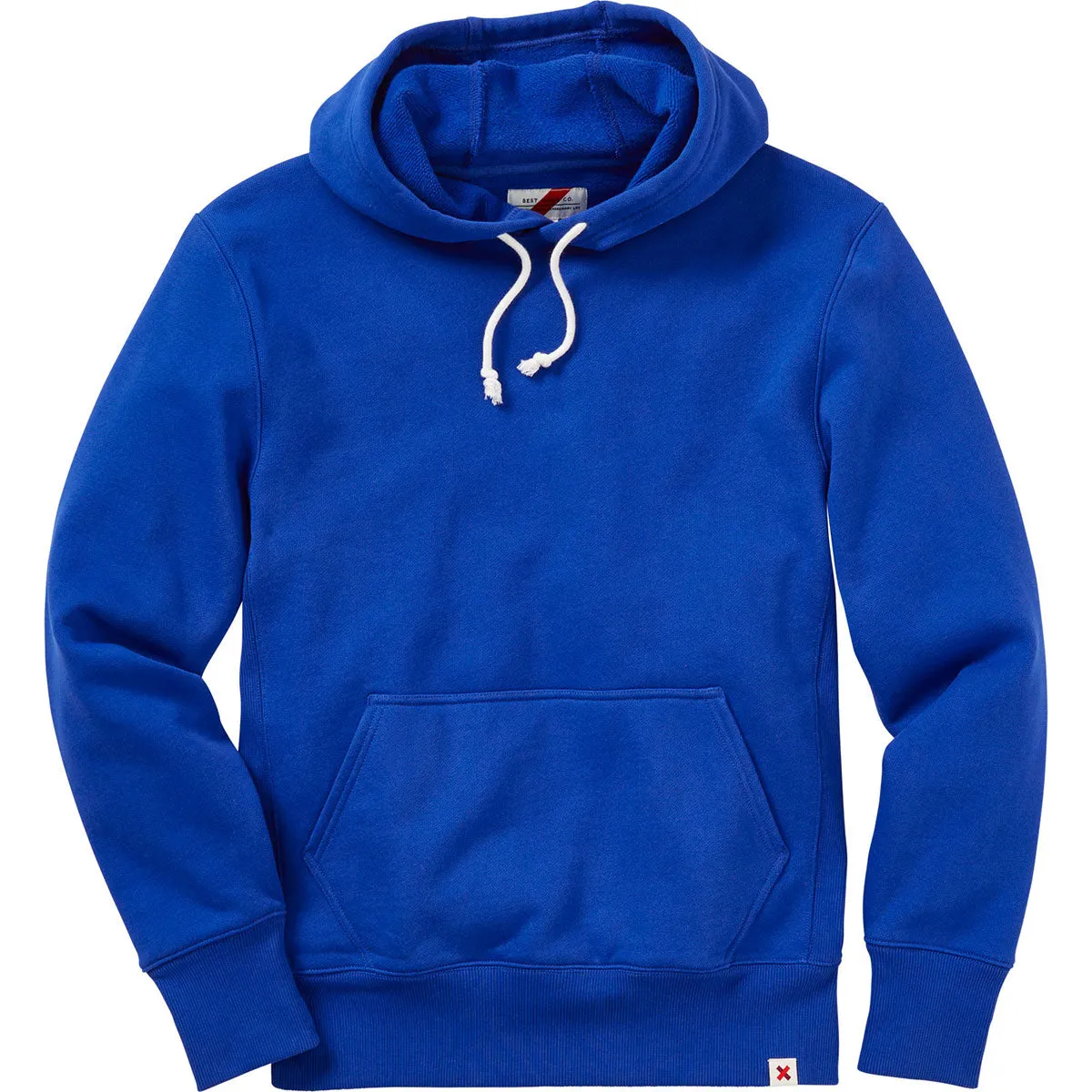 Best Made Men's Sapphire Sweat Fleece Pullover Hoodie