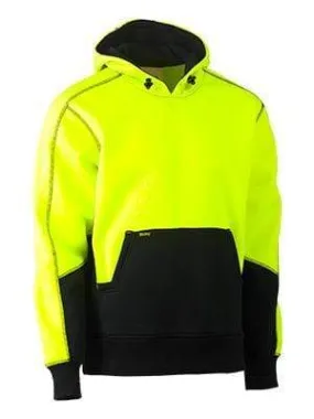 Bisley Workwear Hi Vis Fleece Hoodie Pullover BK6619