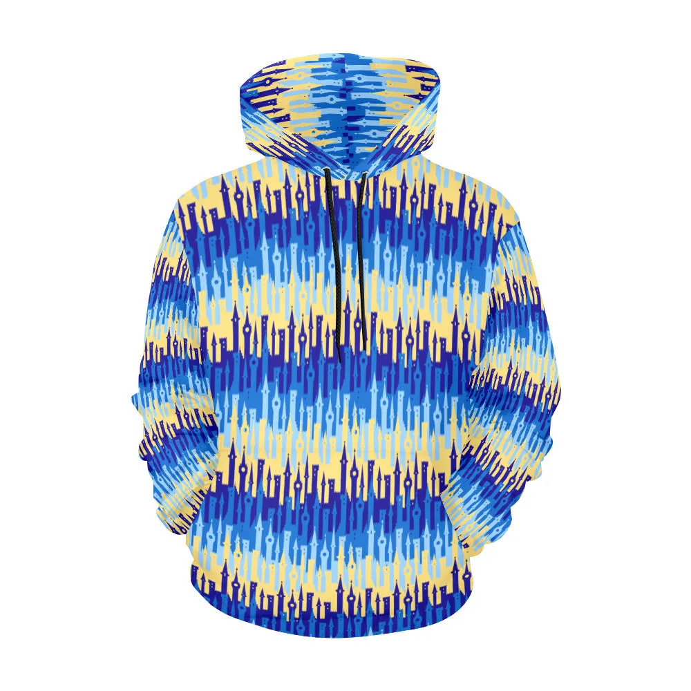 Blue Castles Hoodie for Women