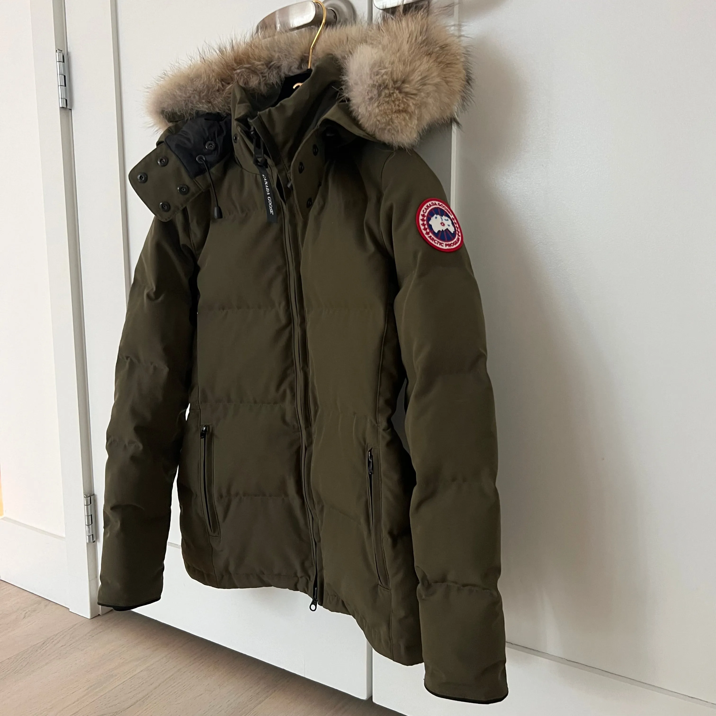 Canada Goose 3804L Chelsea Parka Heritage Military Green Size XS