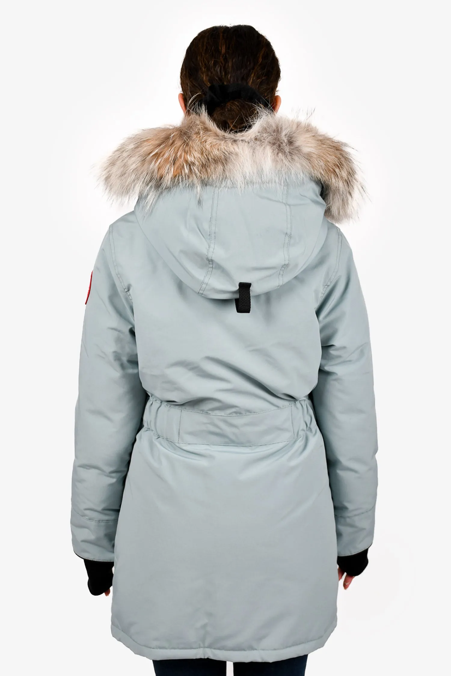 Canada Goose Blue Down Trillium Fur Hood Parka Size S