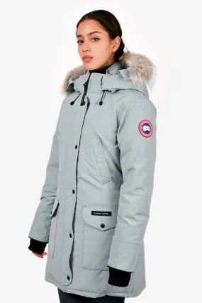 Canada Goose Blue Down Trillium Fur Hood Parka Size S