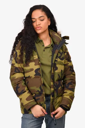 Canada Goose Green Camouflage Chelsea Down Parka Jacket Size M