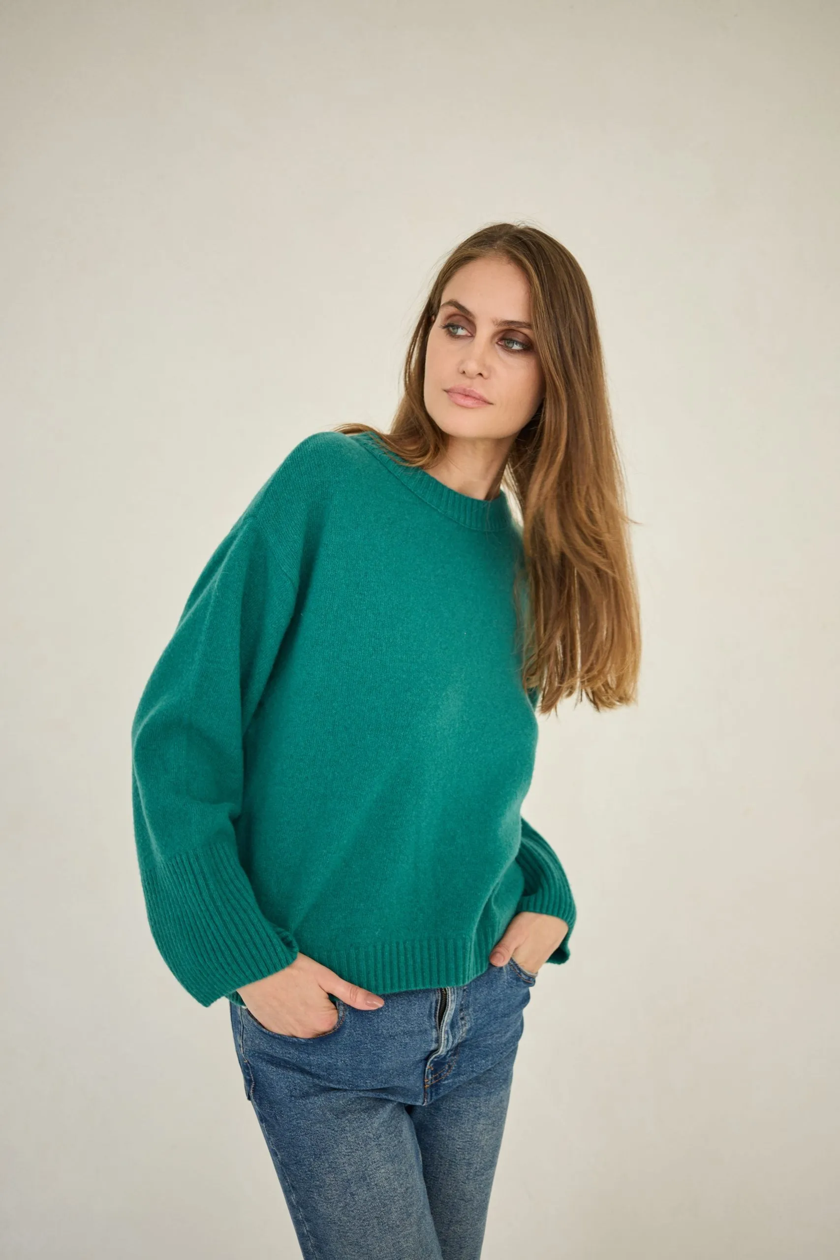 Cashmere Sweater Verona Green