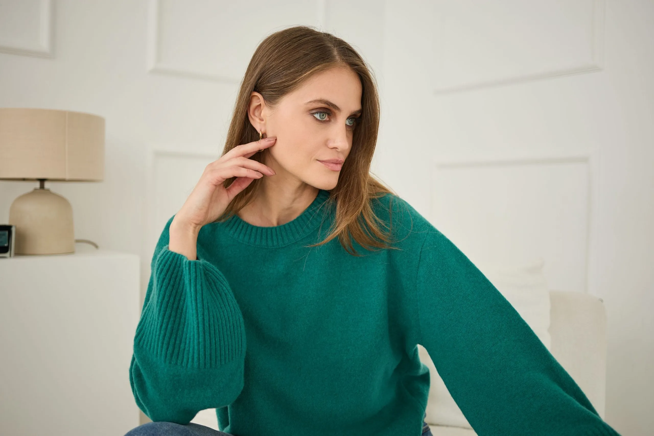 Cashmere Sweater Verona Green