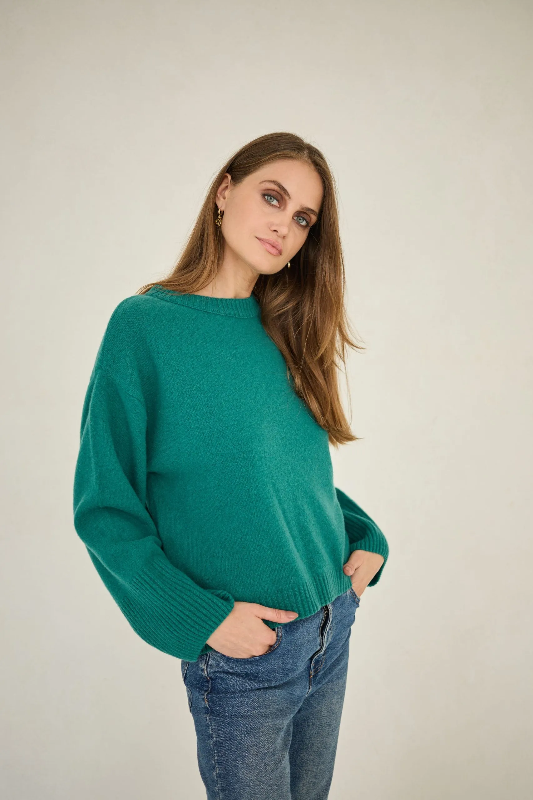 Cashmere Sweater Verona Green