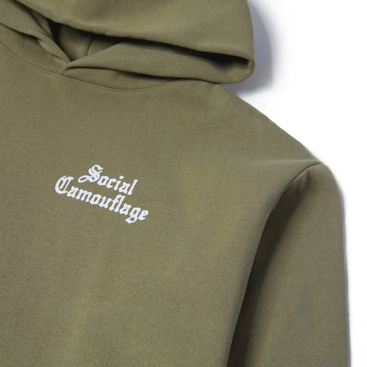 CCS Social Camouflage Bar Hoodie - Olive