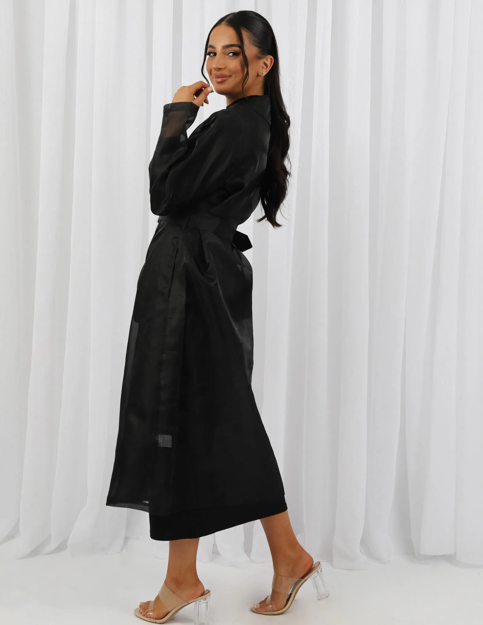 Charmaine Sheer Trench