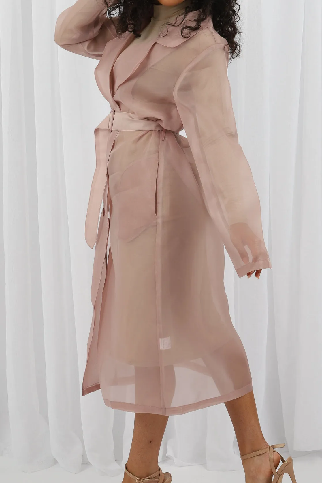 Charmaine Sheer Trench