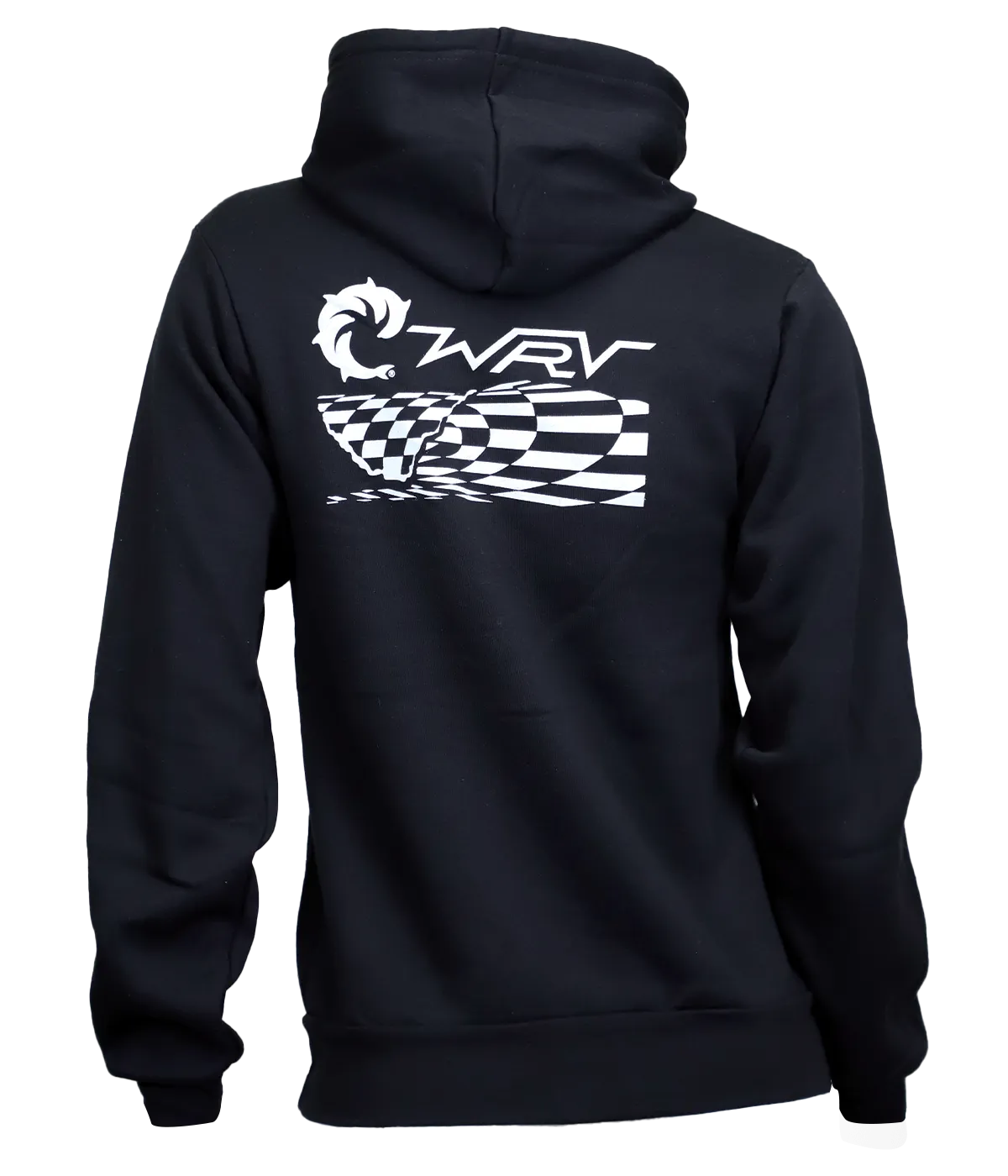 Checker Wave Ladies P/O Hooded Sweatshirt