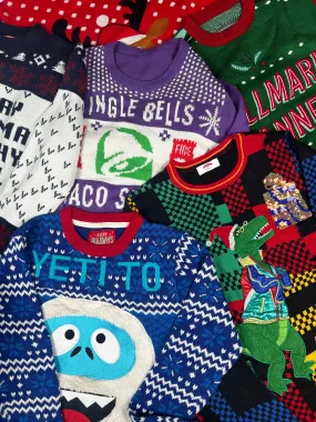 Christmas Festive Ugly Sweaters - 20 pcs