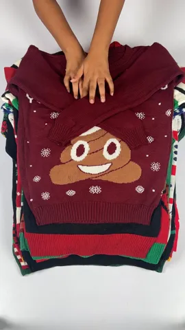 Christmas Festive Ugly Sweaters - 20 pcs