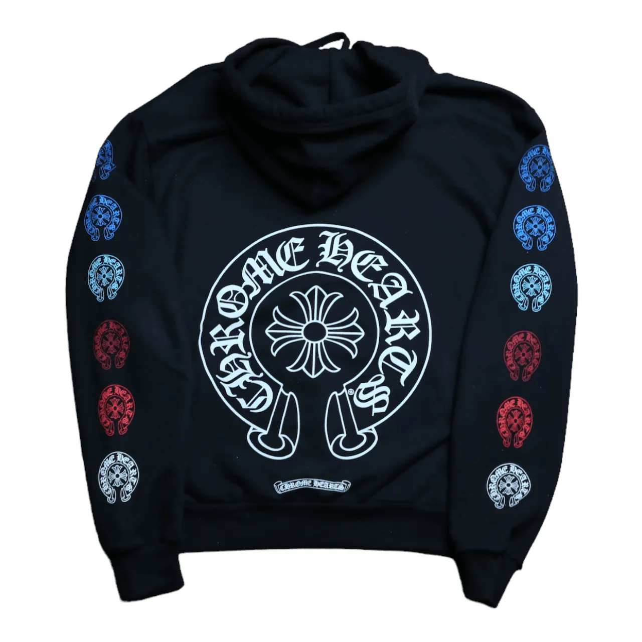 Chrome Hearts multicoloured Logo Horseshoe Sweatshirt Pullover Hoodie