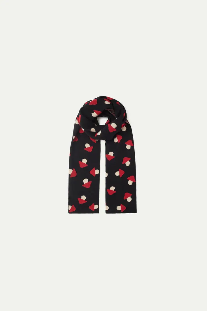 Compañia Fantastica - Knitted Mushroom Oversized Scarf