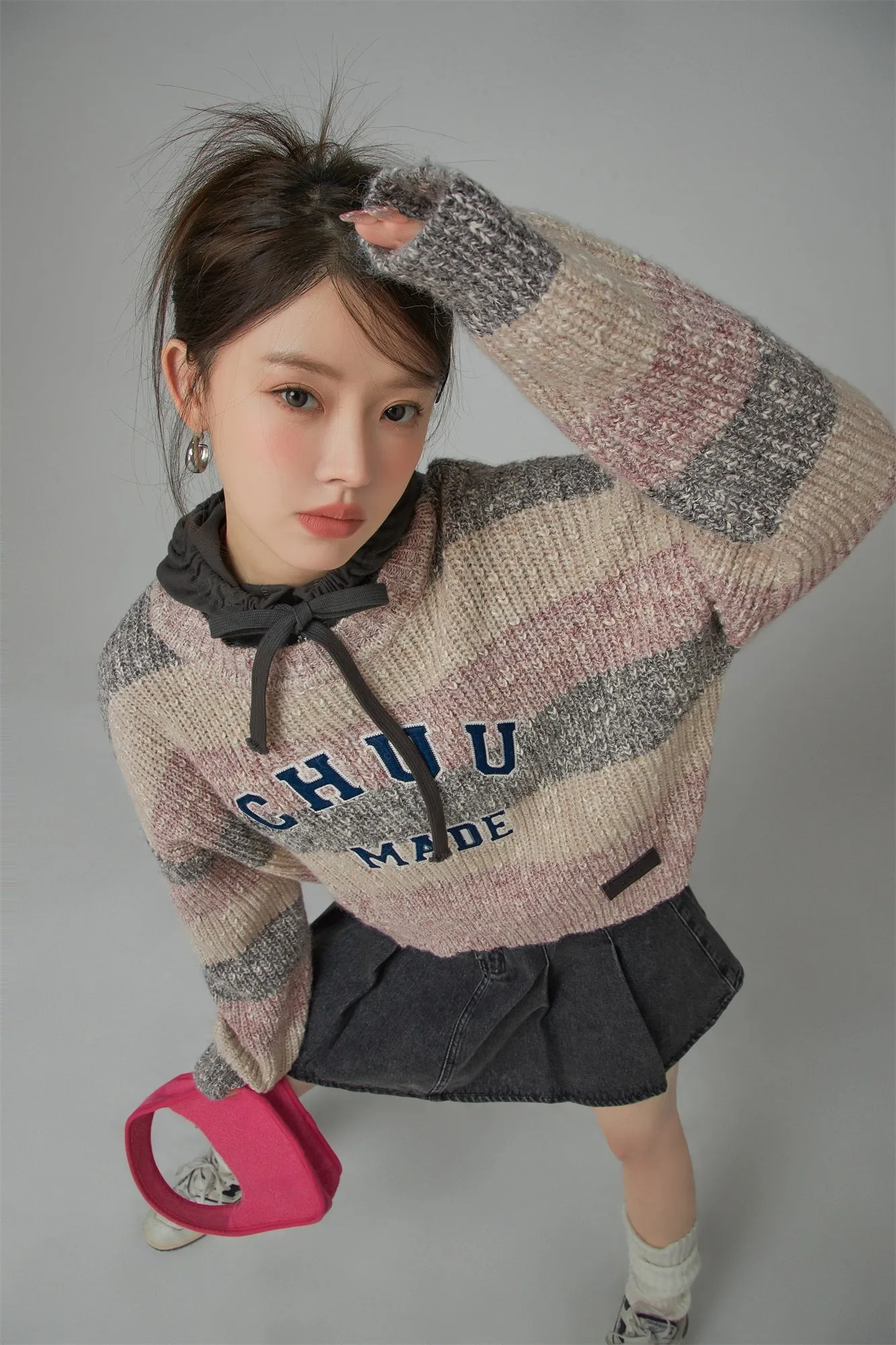 Crazy Chill Ribbed Loose Crop Knit Sweater