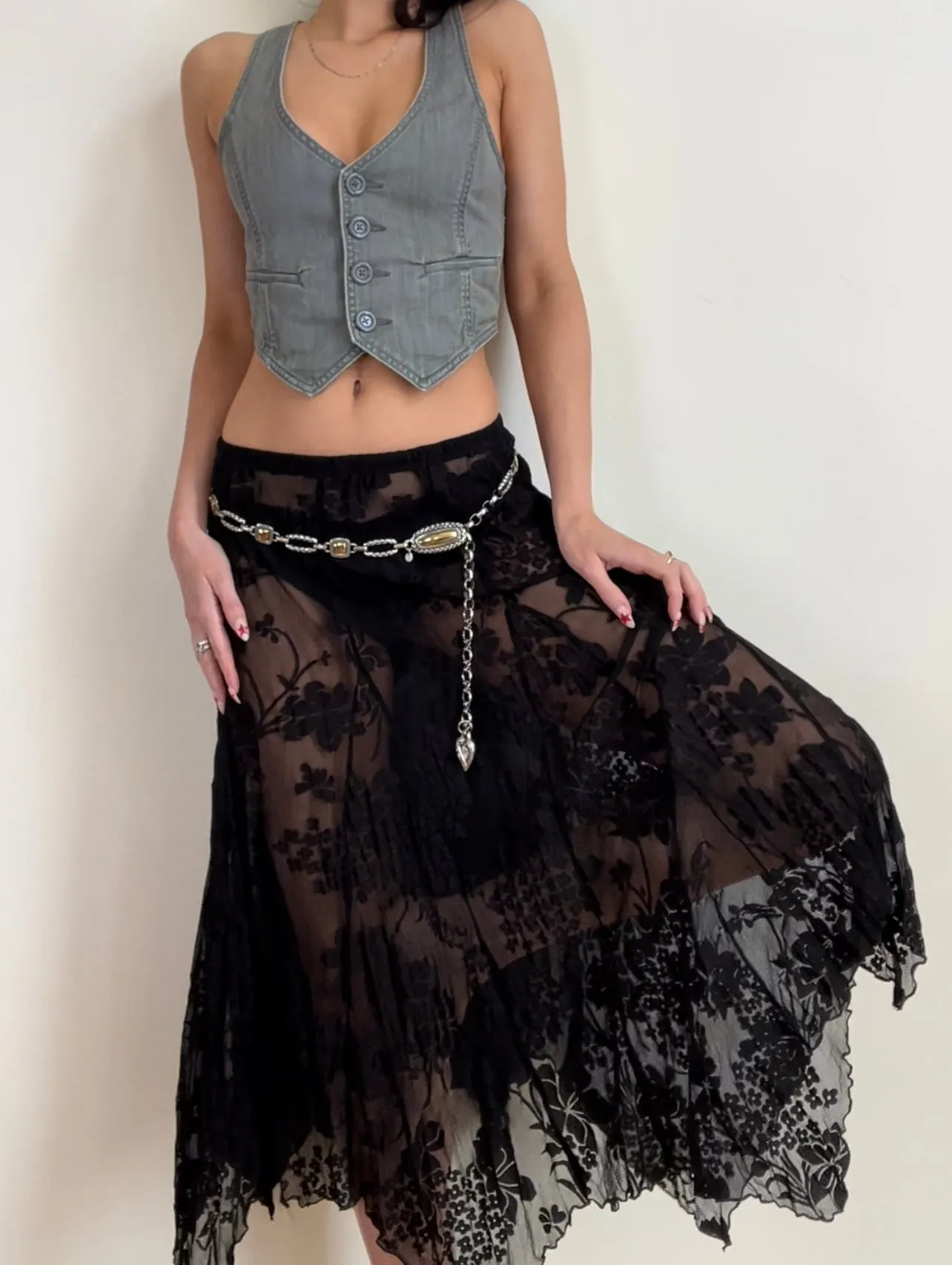 Dark Fairy Maxi Skirt