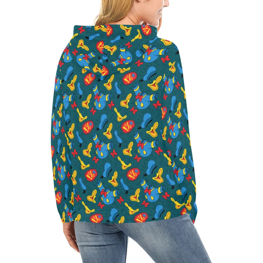 Disney Donald Duck Quack Hoodie for Women