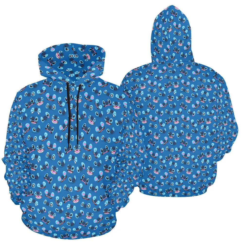 Disney Lilo And Stitch 626 Expressions Hoodie for Women