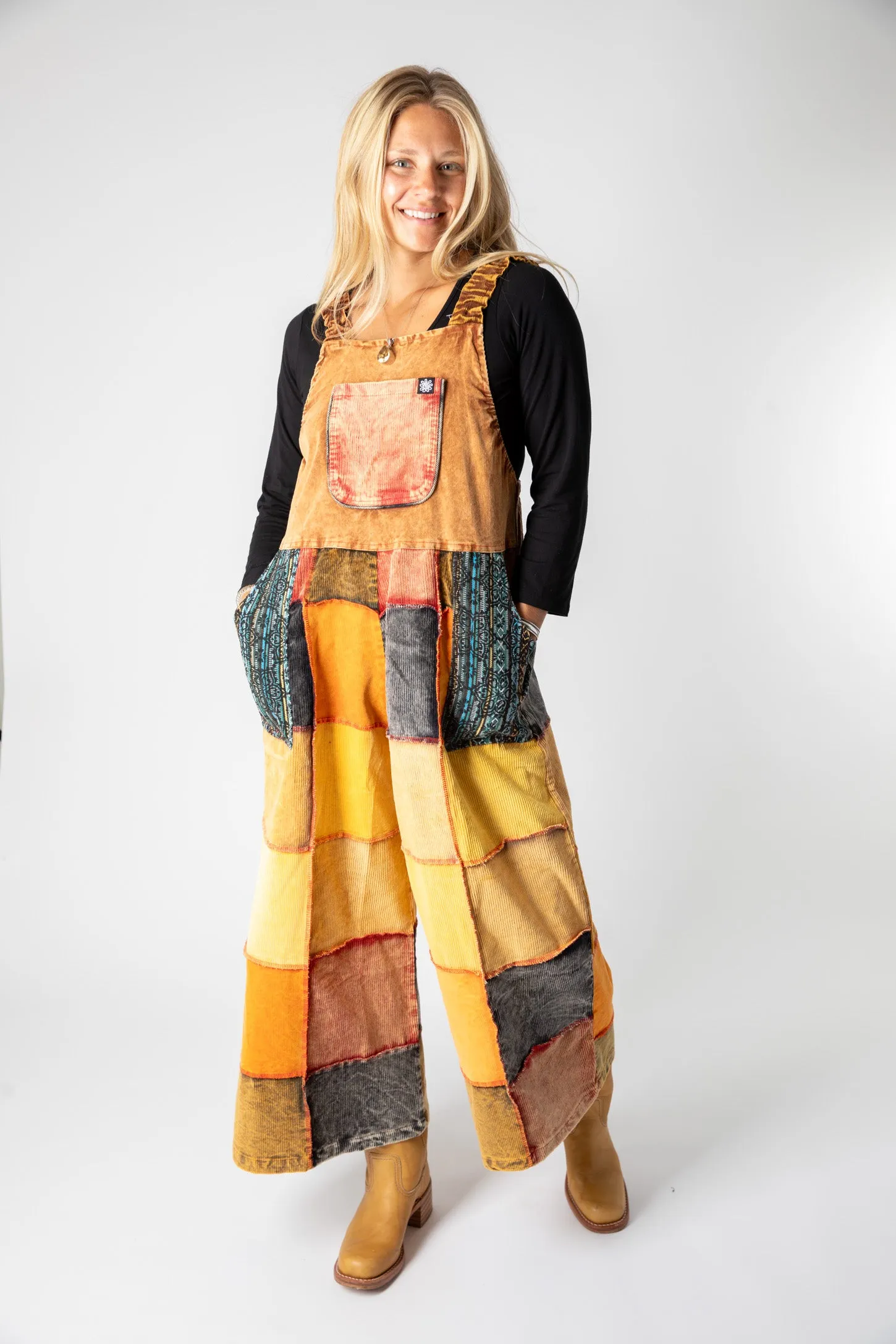 Ditya Patchwork Corduroy Jumper