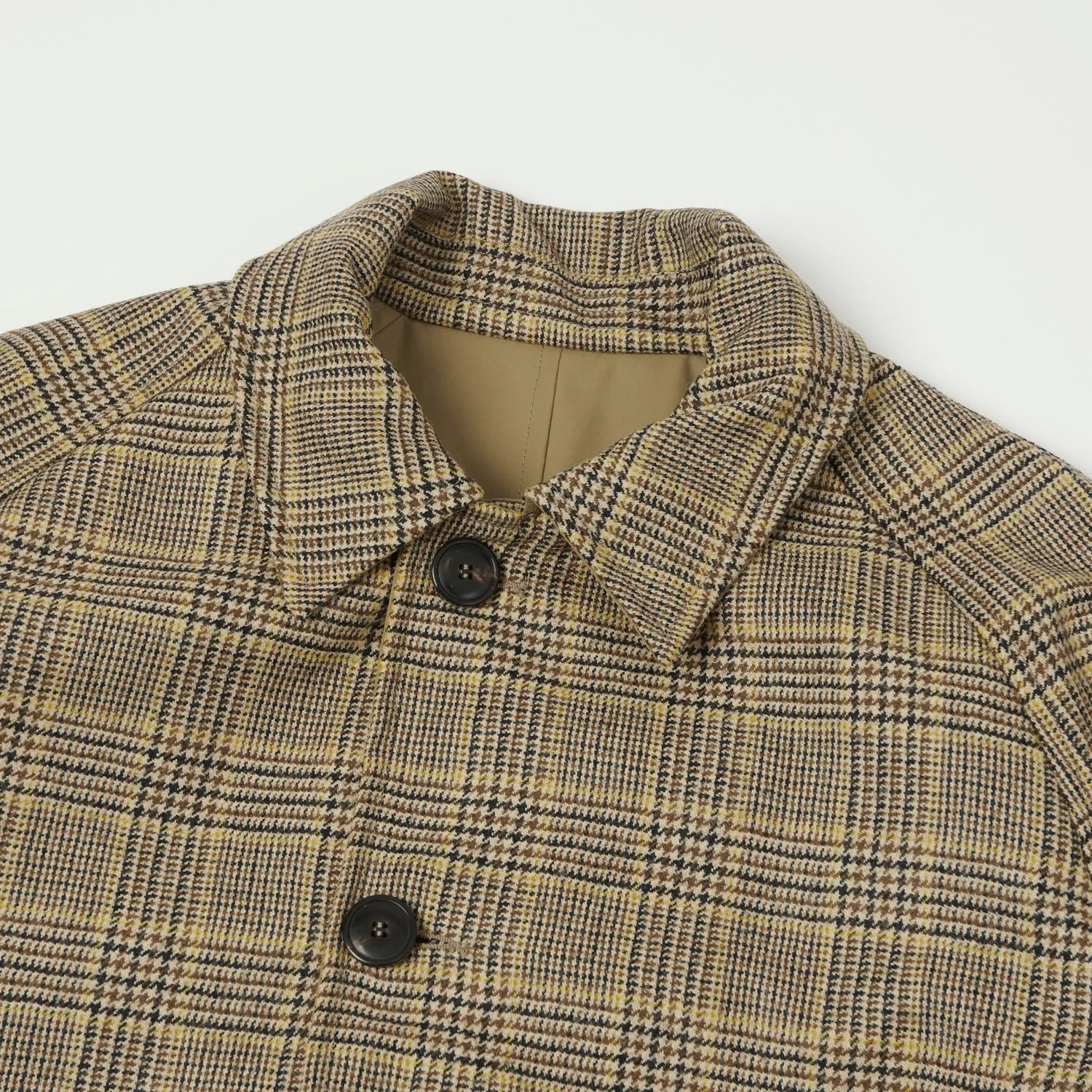 East Harbour Surplus 'Benson' Reversible Trench Coat - Tan/Check