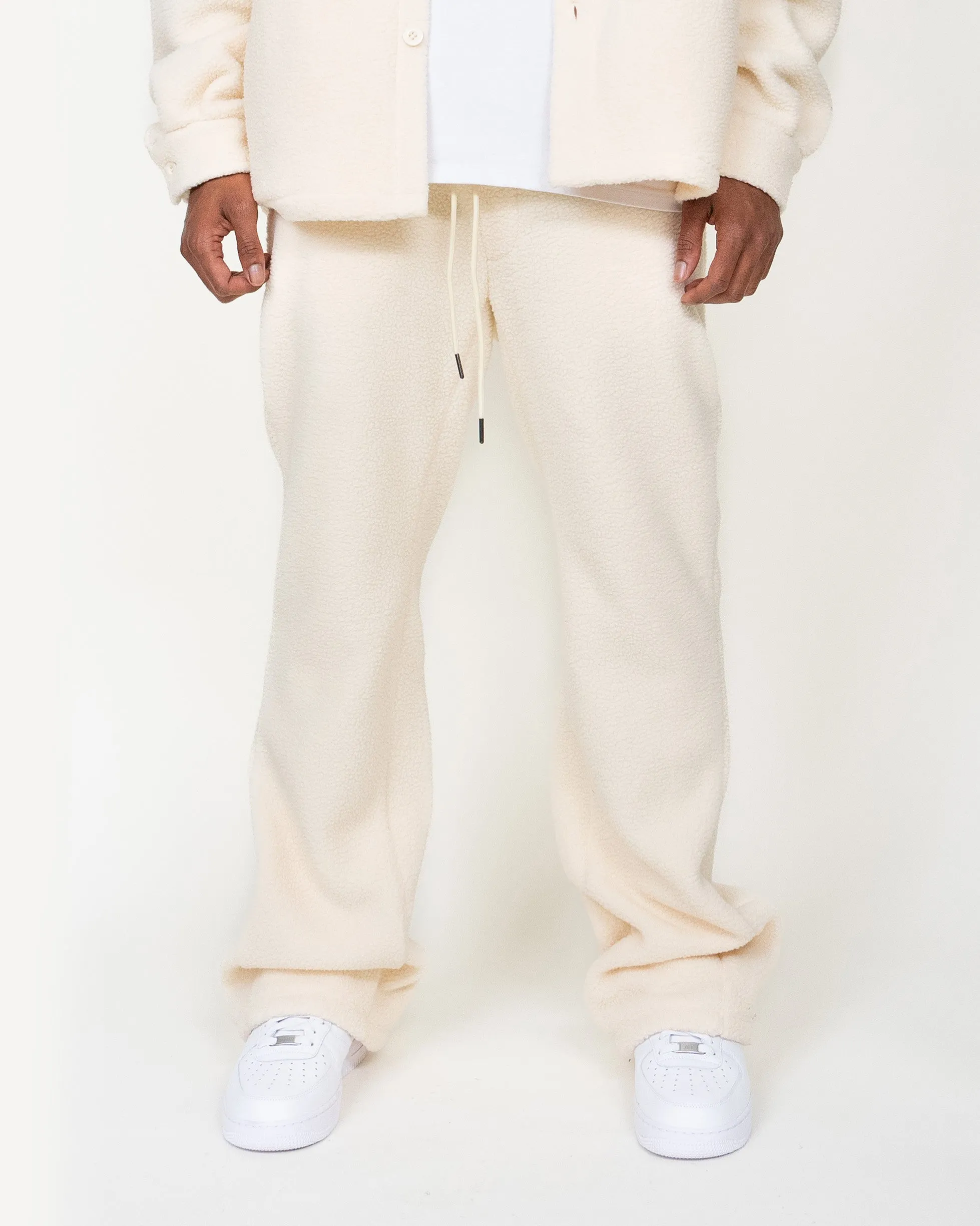 EPTM COMFY FLARE PANTS-CREAM