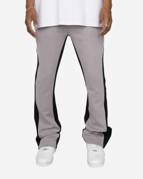 EPTM Piping Flared Track Pants Grey/Black