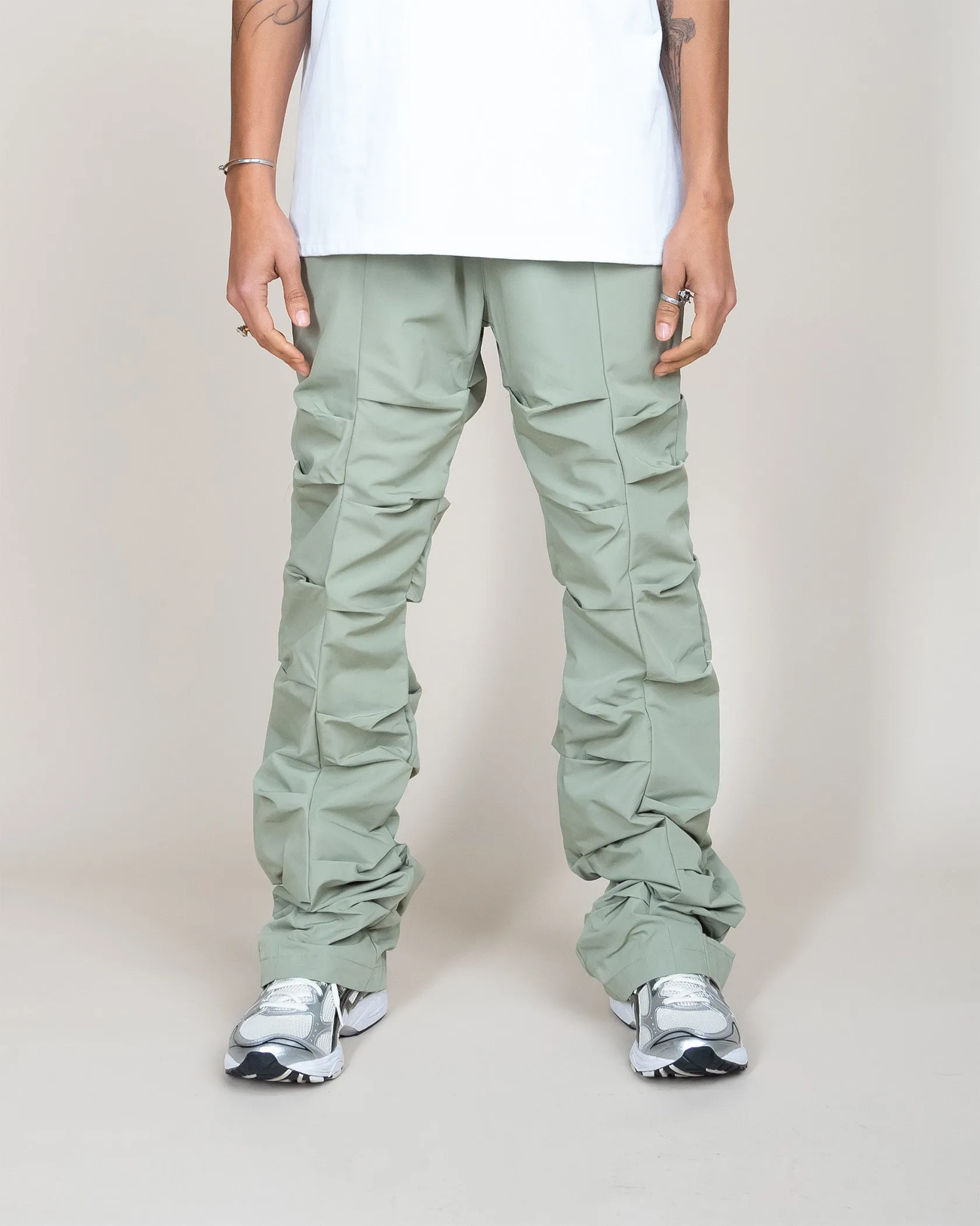 EPTM TEKNO FLARE PANTS-SAGE