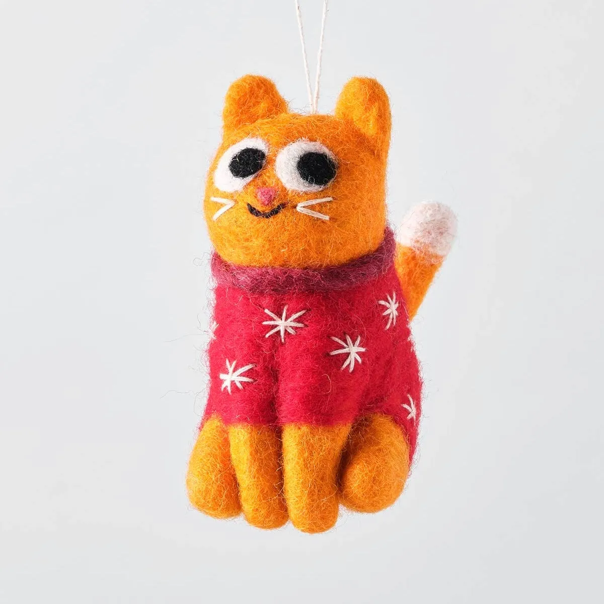 'Esther' Hanging Felt Ornament