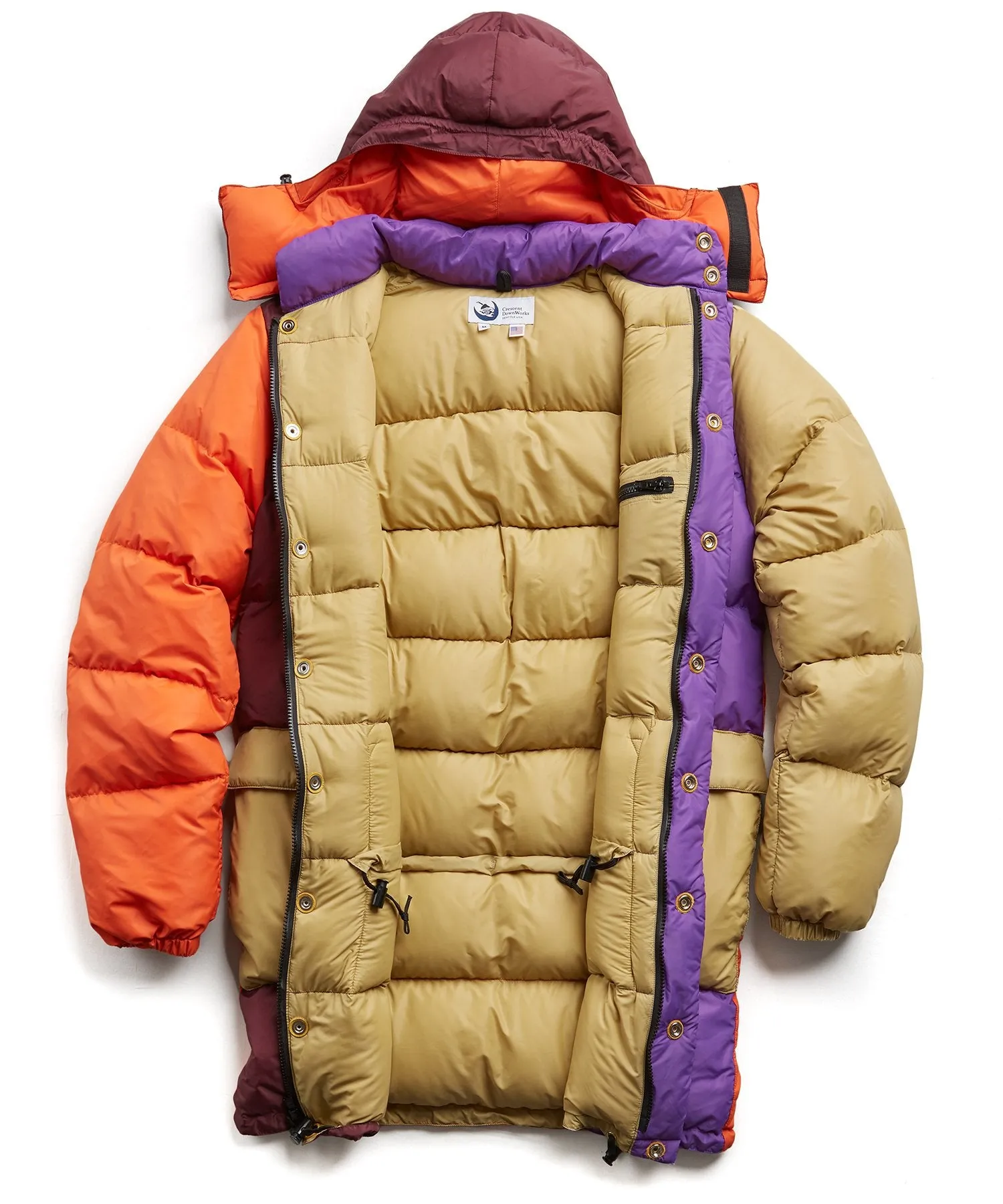 Exclusive Crescent Down   Todd Snyder Multi Color Parka