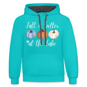 Fall is Better at the Lake Pumpkin Fall Lake Hoodie