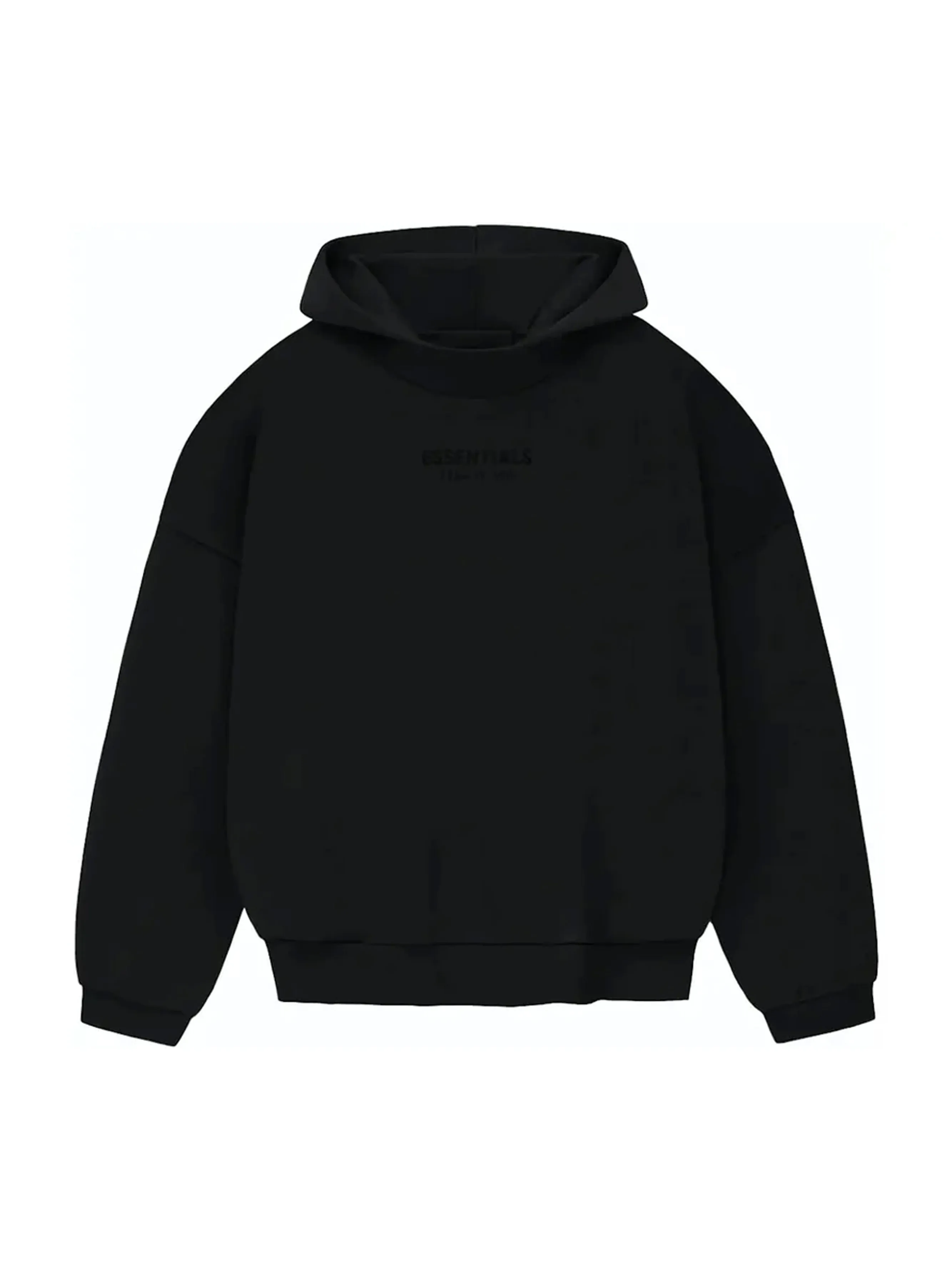 Fear of God Essentials Hoodie Jet Black