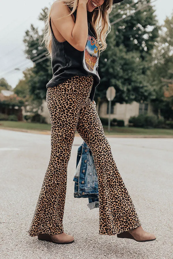 Flair For Fashion Leopard Pants