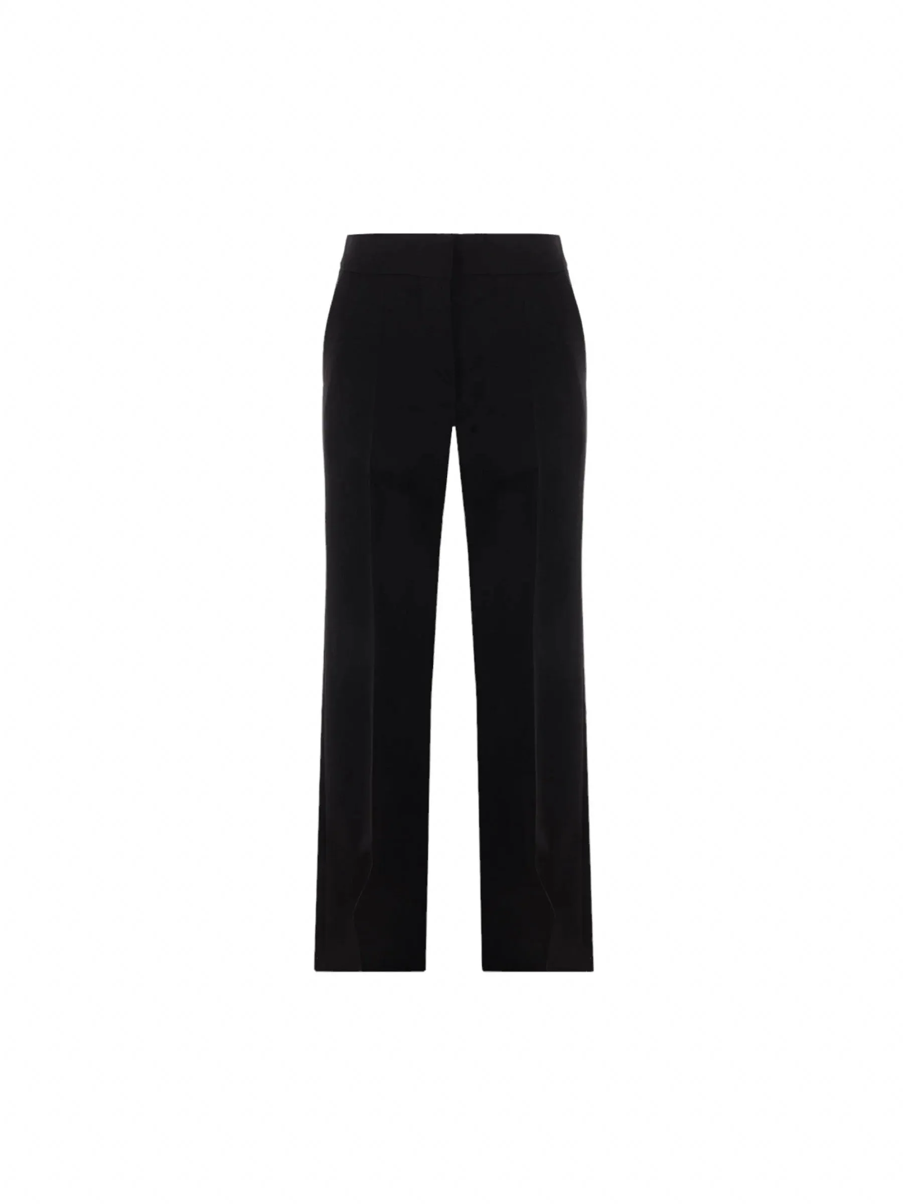 Flare Gabardine Trousers