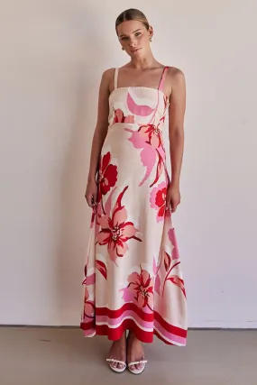 Flora Maxi Dress (Red)