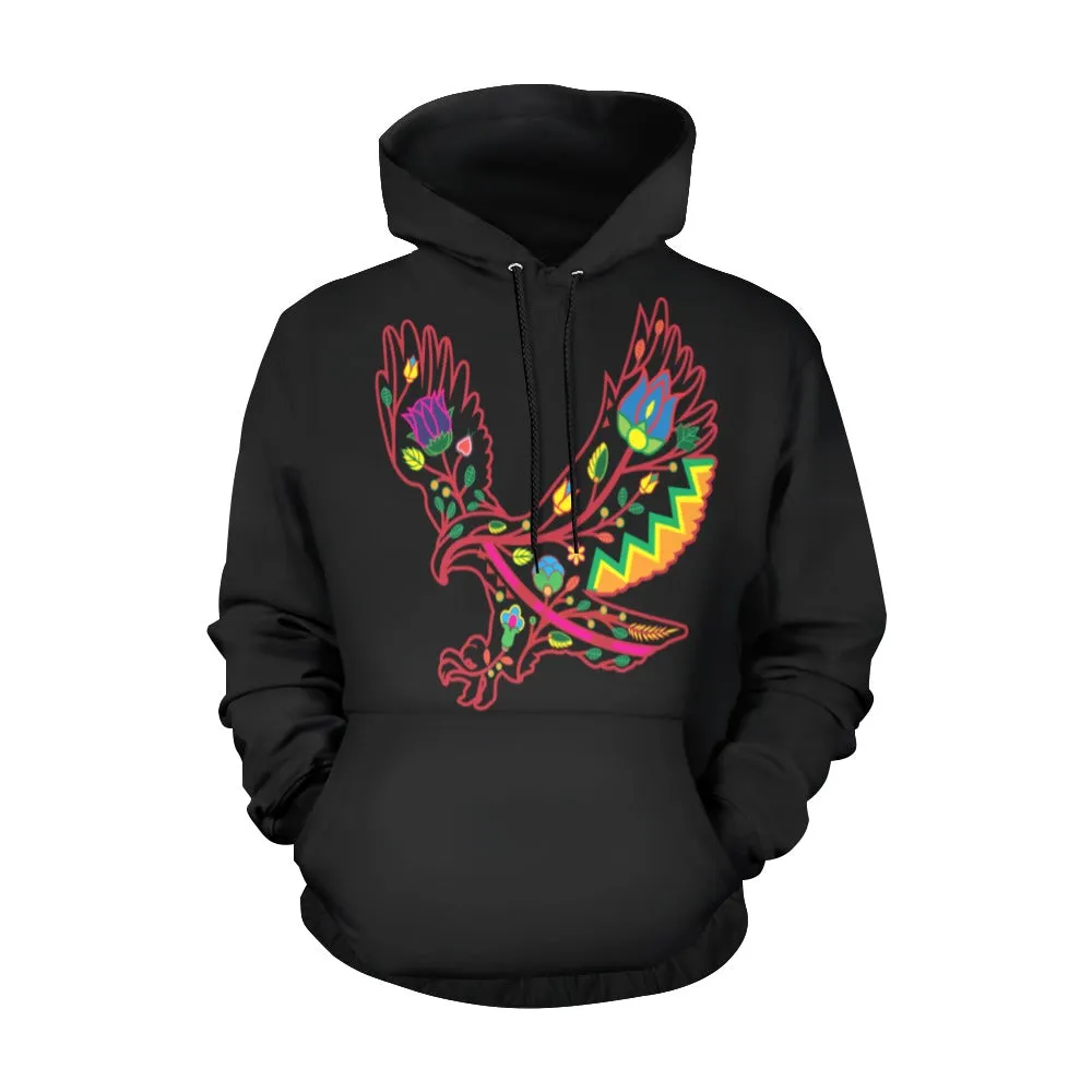 Floral Eagle Hoodie for Men (USA Size)