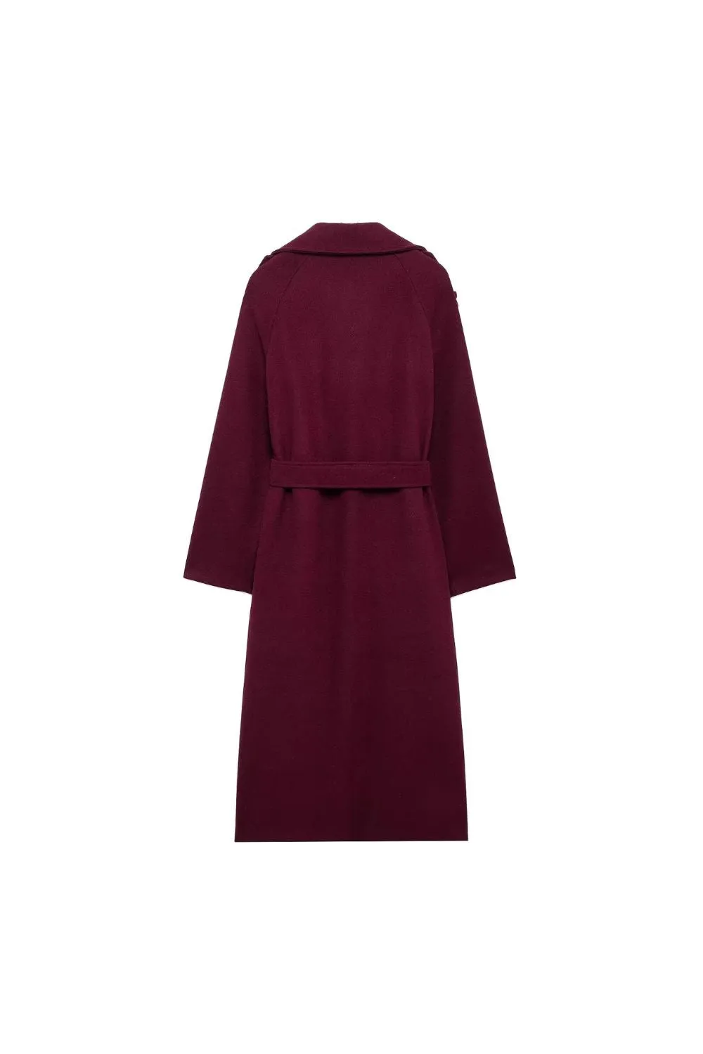 'Gillian' Classic British Wool-Blend Double-Breasted Trench Coat