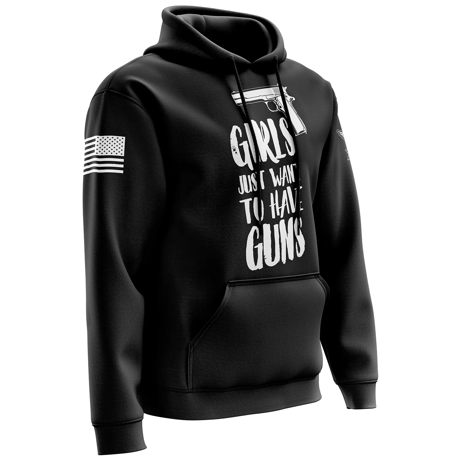 Girls Just Want to Have Guns Hoodie